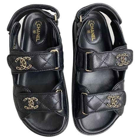 how much are chanel dad sandals|chanel velcro sandals 2020 price.